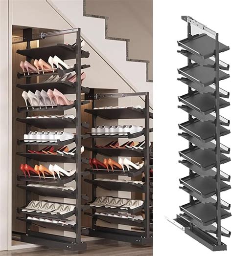 Pull Out Vertical Shoe Storage