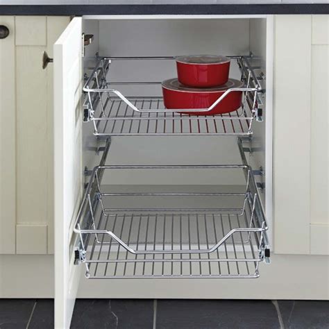 Pull Out Wire Baskets For Cabinets
