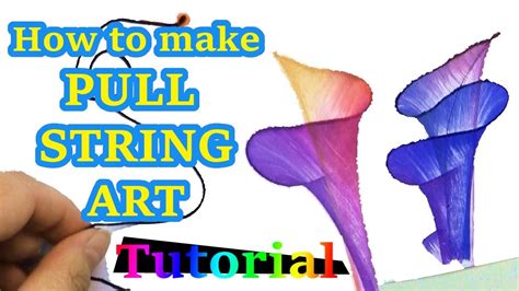 pull string art for beginners step by step