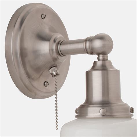 Pull String Vanity Light