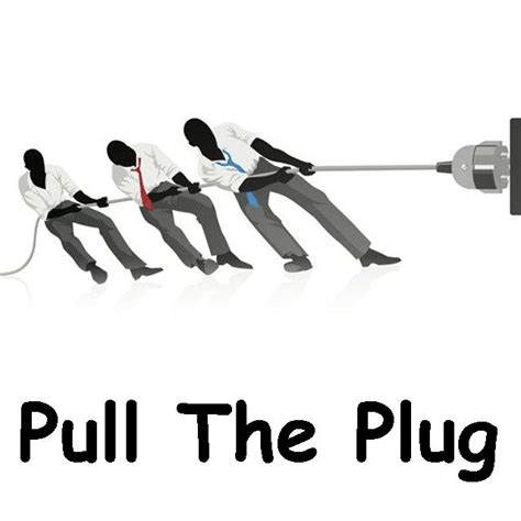 pull the plug expression definition