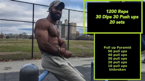 Pull Ups Dips And Pushups Only
