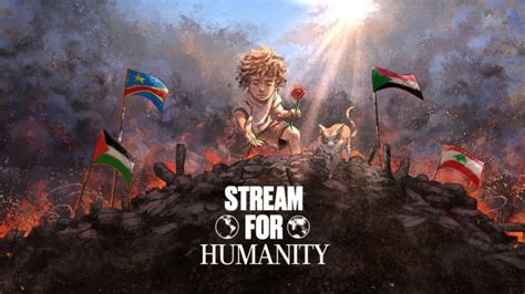 Stream for Humanity Liste Donation Goal Amine, Inoxtag, Squeezie, des subgoals complètement