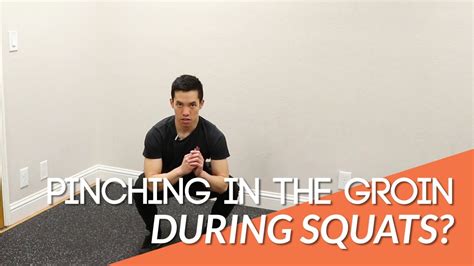 Pulled Groin Muscle Squats