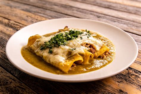 Pulled Pork Enchiladas Green Sauce