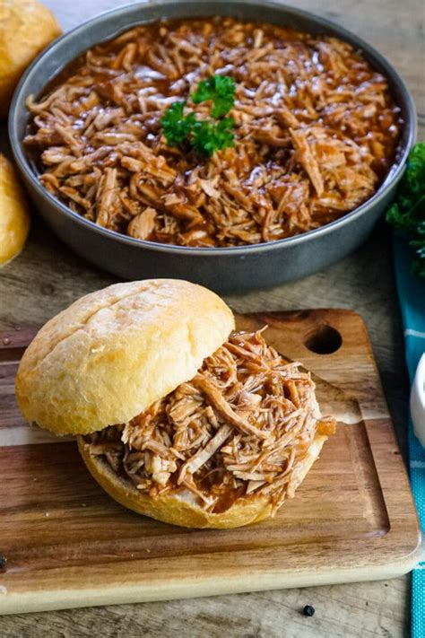 Pulled Pork In Instant Pot With Root Beer