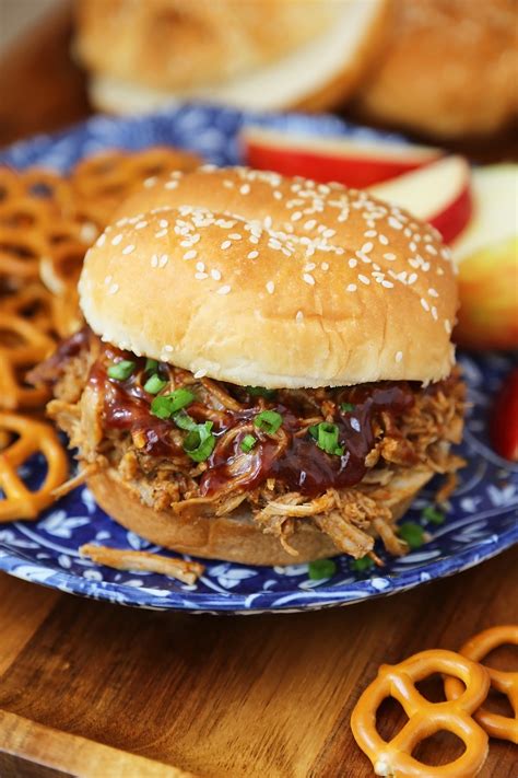 Pulled Pork Slow Cooker Apple