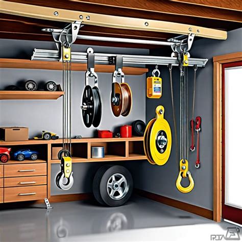 Pulley System For Garage Ceiling