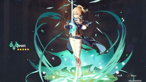 Pulling Jean Genshin Impact