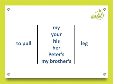 Pulling My Leg Que Significa