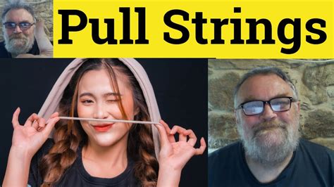 pulling the strings meaning
