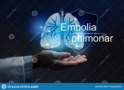 pulmonary embolism in spanish
