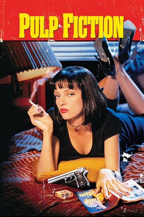 Pulp Fiction (1994) French dvd movie cover
