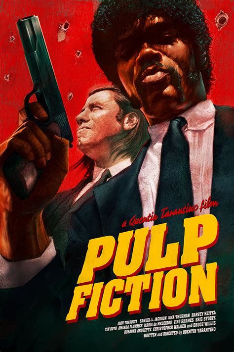 pulp fiction poster from newbury comics