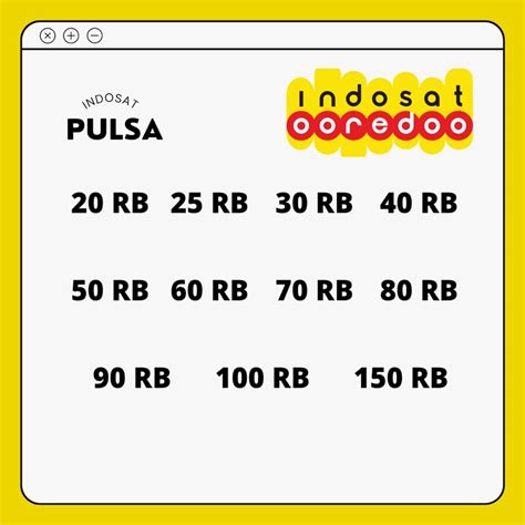 pulsa indosat