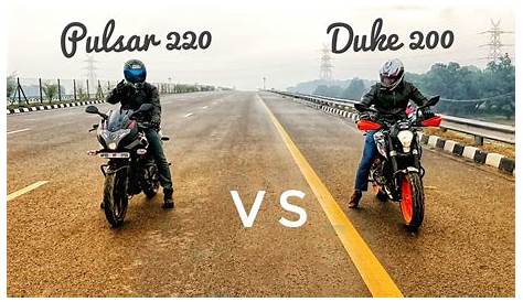 Pulsar 220 Vs Duke 200 Top Speed Best Performance Bike In India