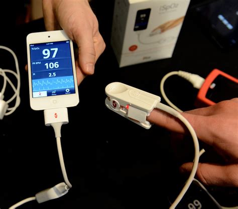 Pulse Ox Monitoring Iphone