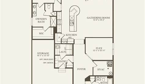 Old Pulte Home Floor Plans Hewitt In San Antonio Tx At Davis Ranch Centex