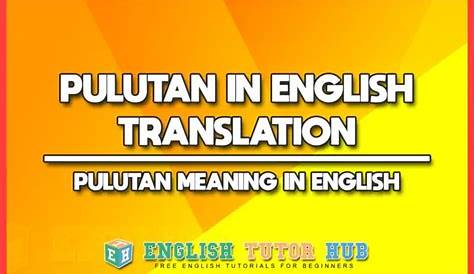 Pulutan in English - Translate "Pulutan" in English