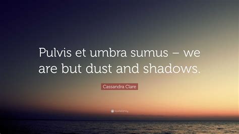 The Best Pulvis Et Umbra Sumus Ideas