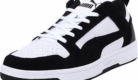Puma Cali Bold noire et blanche femme Chaussures Baskets