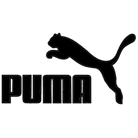 puma logo black