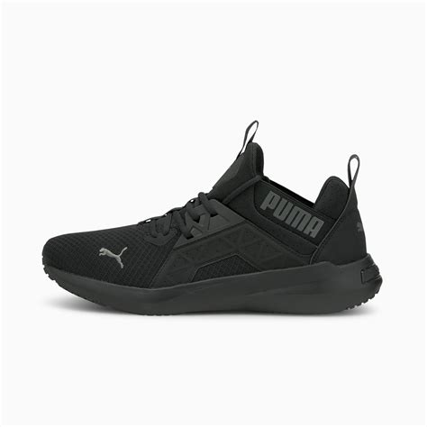 Puma Enzo 2 19324901 Mens Black Mesh Lace Up Athletic Running Shoes