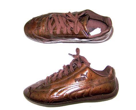 Puma Vikky Platform Patent Women's Sneakers Shoes Black Puma schuhe