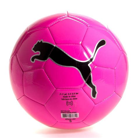 puma soccer ball pink