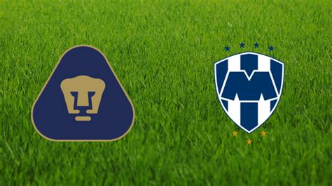 pumas unam vs cf monterrey h2h