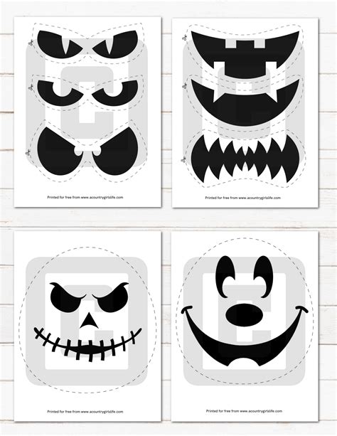 Pumkin Stencils Printable