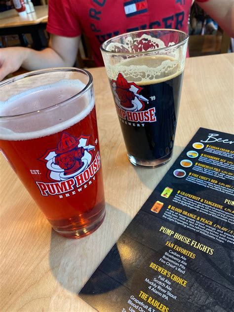 Pump California Menu