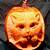 pumpkin carving cat