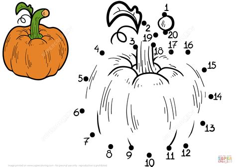 Dogs Jack Lantern Pumpkins Ghost dot to dot printable worksheet