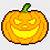 pumpkin pixel art