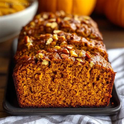Pumpkin Bread With Nuts Recipe Moist