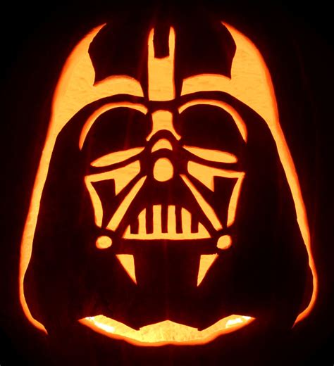 Pumpkin Carving Darth Vader
