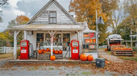 Pumpkin Gas Station
