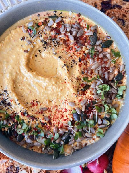 Pumpkin Hummus Dip
