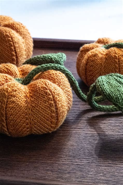 Pumpkin Knitting Pattern Instructions
