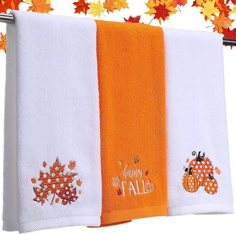 Pumpkin Orange Bath Towels