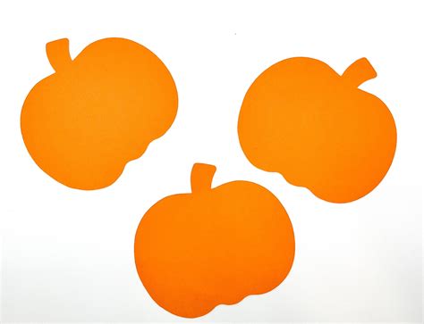 Pumpkin Paper Cut Out