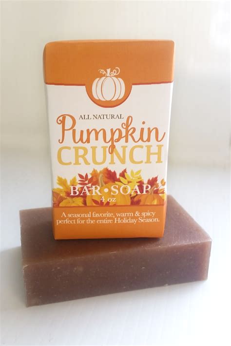 pumpkin spice soap bar