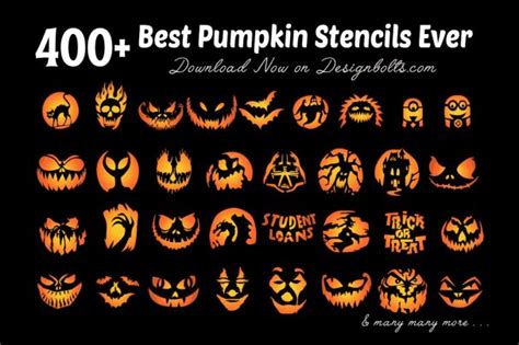 Pumpkin Stencils 2023 Printable