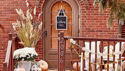 Pumpkins On Porch Ideas