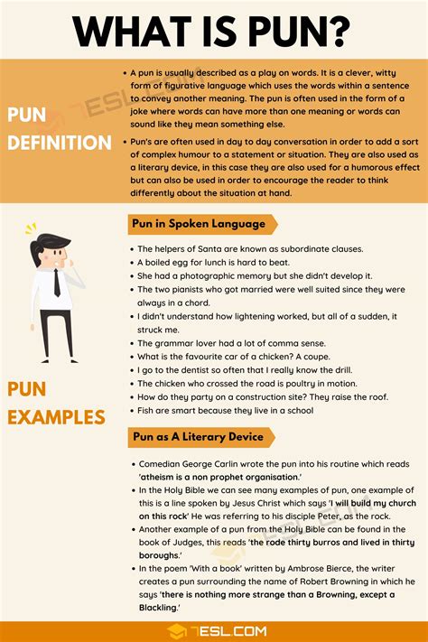 pun figure of speech examples with answers