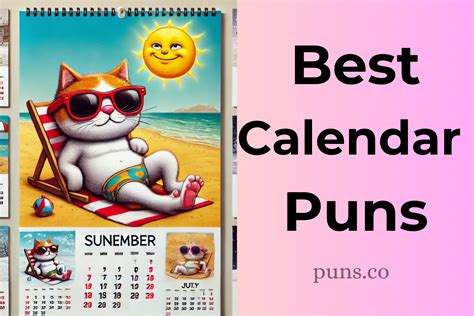 Pun-Filled Calendar