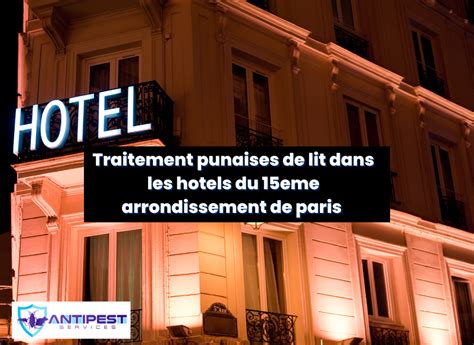 punaises de lit hotels paris