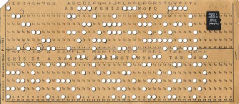 Punch Card Code