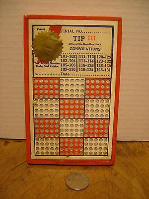 Punch Card Gambling
